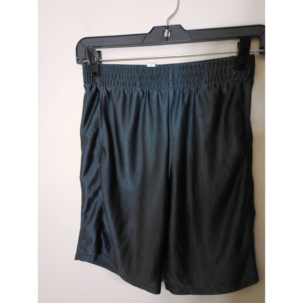 Athletic Works Basketball Shorts Boys M 8 Black Mesh Athletic Sporty Gym 2196